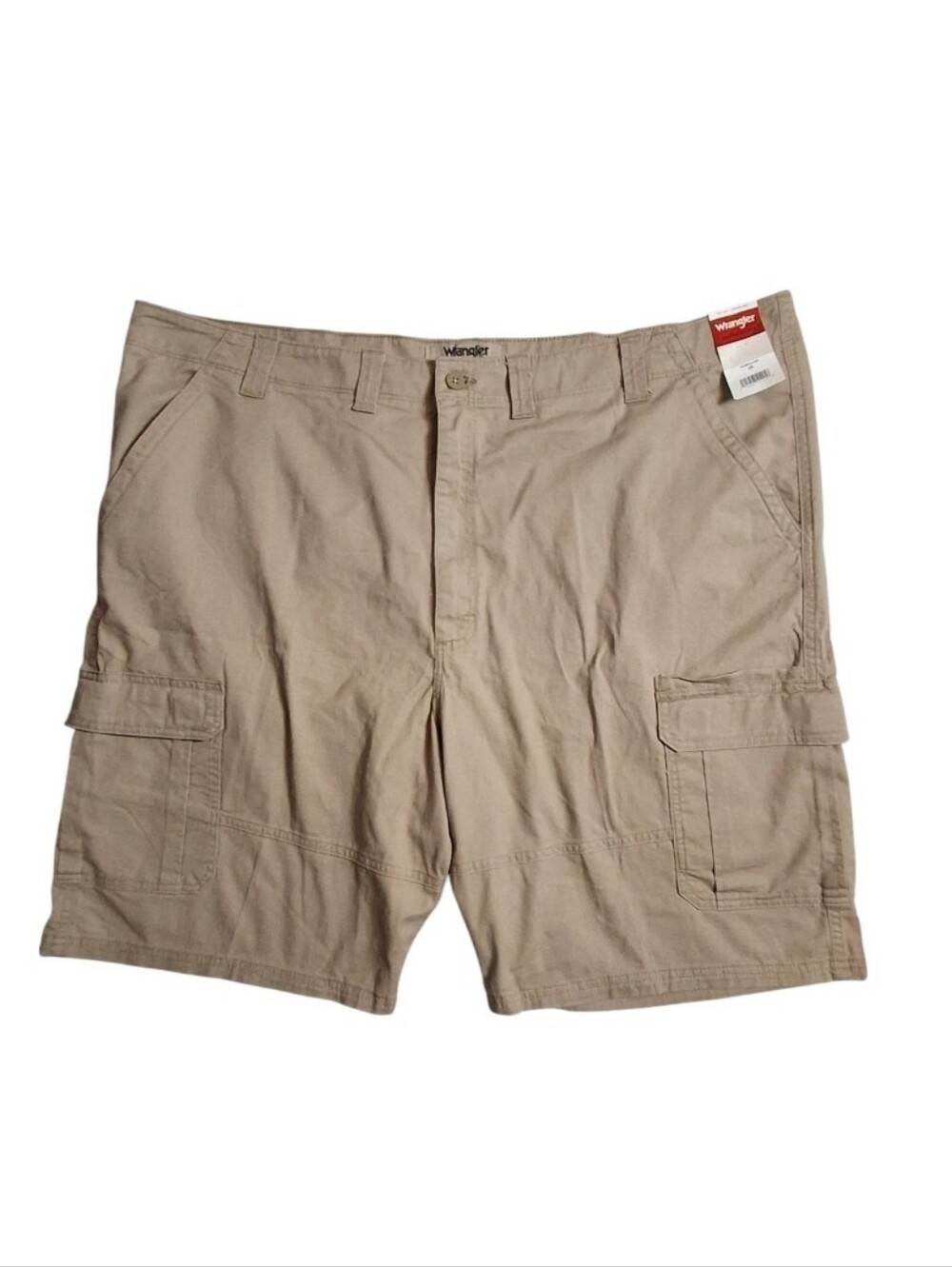 Wrangler Authentics Men's Size 50 Stretch Cargo Shorts Cotton Spandex New